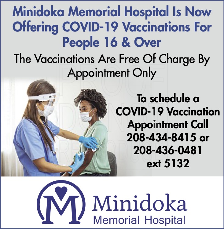 Minidoka Memorial COVID vaccines